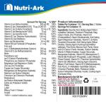 Nutri-Ark Multivitamin | 26 Key Multivitamins & Minerals for Women & Men Including Vitamin B12, K (K2), D (D3), C & Folic Acid | 3 Months Supply | Suitable for Vegetarians