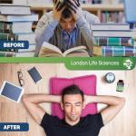 London Life Sciences Organic Vegan Ashwagandha KSM-66 90 Capsules - (Highest Concentration) 2000mg Servings & 5% Withanolides - Best Bioavailabili