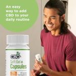 CBDfx 750mg CBD High Strength Broad Spectrum Soft Gel CBD Capsules, 25mg CBD per Capsule, Organic, Gluten-Free, 30 Capsules in Total (15-30 Days)