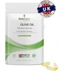 Bodygenix Virgin Olive Oil Capsules - 1000mg Omega 3,6 Antioxidant Formula Heart Bone Health Weight Management Support Natural Supplement - 30 Caps 1 Month Supply