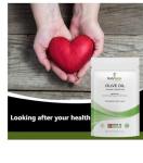 Bodygenix Virgin Olive Oil Capsules - 1000mg Omega 3,6 Antioxidant Formula Heart Bone Health Weight Management Support Natural Supplement - 30 Caps 1 Month Supply