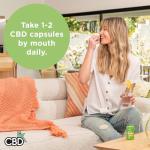 CBDfx 750mg CBD High Strength Broad Spectrum Soft Gel CBD Capsules, 25mg CBD per Capsule, Organic, Gluten-Free, 30 Capsules in Total (15-30 Days)