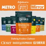 Vitamin D 1000iu - 1 Year Supply, 365 Easy-Swallow Vitamin D Tablets, Vegetarian D3, High Strength Immune Support Supplement - Awarded by The Independent UK