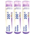 Boiron Arnica Montana 200Ck Homeopathic Medicine for Muscle Pain and Stiffness - Pack of 3 (240 Pellets)