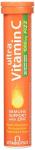 Vitabiotics Ultra Vitamin C Effervescent, Dissolvable with Zinc, Orange Flavour, 20 Tablets, Pack of 1