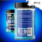Warrior Creatine Gummies for Men & Women Vegan & Sugar-Free 30 Day Supply Post Workout Chewable Creatine Monohydrate Supplement for Muscle Strength Performance - Blue Razz