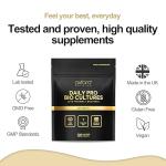 Award-Winning Micro Probiotics Supplement Made in The UK | 120 Mini Tablets | One-a-Day Lactobacillus Acidophilus Tablets for Women & Men | Vegan & Gluten-Free | 4-Month Supply