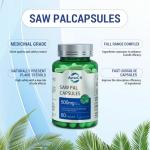 Prostate Support Supplement, Saw+ Prostate Supplement for Men | Relieve Urinary Discomfort in Men, 1 Months Supply, 60 Capsules