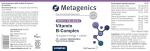 Metagenics High Strength Vitamin B Complex - Reduction of Tiredness and Fatigue - Supplement with Folate, Vitamin B6 + B12, Inositol & Choline - 90 Capsules
