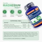 Zipvit Magnesium Glycinate 2000mg with 400mg Elemental, Plus Vitamin B6, 120 Vegan Tablets, High Strength Magnesium Supplements