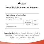 Gentle Iron Tablets 28mg High Strength Ferrous Fumarate Iron - Vegan Iron Supplements for Men and Womens Health - Reduction in Tiredness and Fatigue, Supports Immune, Health and Energy