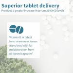 Igennus Pure Vitamin D3 2000iu, Clean Label, 365 Small Tablets, 1-Year Supply, Vegetarian High Absorption Cholecalciferol Vitamin D Supplement