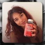 Iron Gummies with Vitamin C - 38mg per Serving - 120 Gummies - 2 Months Supply - Natural Peach Flavour - 2 per Day - Ferrous Fumarate Form - Vegan & Gluten-Free - Iron Supplements for Women & Men