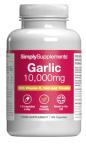 High-Strength Garlic Capsules | Supports Heart, Normal Blood Circulation & Immune Health | with Vitamin C, Iron & Thiamine | Vegan Friendly | 180 Capsules = 3 Months’ Supply | UK Made