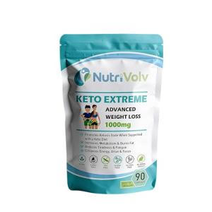 Keto Extreme Fat Burner Keto Diet, Weight Loss, Boost Energy Level & Metabolism - 90 Capsules