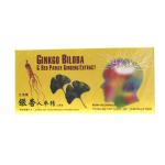 GinSen 3 Box Ginkgo Biloba and Red Panax Ginseng Extract Oral Liquid, (3X 10 Vials) Natural Remedy