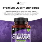 Multivitamin Gummies High Strength for Men Women - Vegetarian +14 Essential Vitamins & Minerals - Gluten Free, Non-GMO Multi Vitamins Chewable Adults Vitamin C A D E B12 B6 & Biotin, Zinc & Iodine
