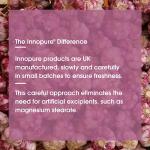 INNOPURE Odourless Garlic Capsules - 120 High Strength 5000mg Capsules for Immune Support - GMP Certified Vegan One Per Day Garlic Supplement, No Artificial Fillers or Binders, 4 Month Supply UK Made