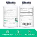 Magnesium Glycinate (Bisglycinate), 2 Month Supply - 240 Capsules, 2750mg (303mg Magnesium), Chelated Magnesium Supplements, Highly Bioavailable, Made in UK - GMP Certified - Love Life Supplements