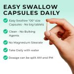 Magnesium Glycinate (Bisglycinate), 2 Month Supply - 240 Capsules, 2750mg (303mg Magnesium), Chelated Magnesium Supplements, Highly Bioavailable, Made in UK - GMP Certified - Love Life Supplements