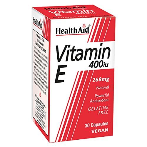 HealthAid Vitamin E 400iu, 30 Capsules