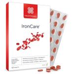 Healthspan IronCare (120 Tablets) | for Healthy Blood, Energy & Immunity | 14mg Iron | Stomach Friendly Complex | Added B Vitamins | Easy-Swallow | Vegan
