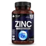 Zinc 50mg High Strength Tablets with Copper, Pure Zinc Supplements Contributes Towards The Immune System, Bone Health and Fertility, Vegan, Non-GMO, Made in UK by New Leaf 120 Tablets