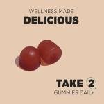 Ashwagandha Gummies 90,000mg Per Bottle | High Strength with Vitamin B6 & D3 | 1500mg x 60 Vegan Gummies | Natural Berry Flavour | Horbaach