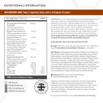 Nutravita Ashwagandha KSM-66 7200mg Before Extraction, Relax Complex with Magnesium, Lion's Mane L-Tryptopha, Supports Relaxation, Mental Wellbeing & Reduction in Fatigue - 120 Capsules