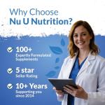 Magnesium Citrate 1480mg - 240 Vegan Capsules - 4 Month Supply - Providing 444mg Elemental Mag - Capsules not Tablets - High Strength Supplement - Made in The UK - Nu U Nutrition