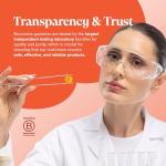 Turmeric Gummies – 4000mg High Strength Turmeric and Ginger Gummies with Curcumin, Black Pepper & Vitamin D – Tumeric Supplements Joint Support –Immunity, Muscle & Bone – Novomins