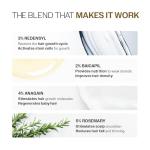 Bare Anatomy Advanced Hair Density Roll-On 3% Redensyl + 4% Anagain + 2% Baicapil + 5% Rosemary, Rice Water, Biotin & Saw Palmetto Reduces Hair Fall, Supports Hair Growth Black 25 ml