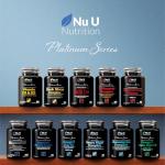 Magnesium Citrate 1480mg - 240 Vegan Capsules - 4 Month Supply - Providing 444mg Elemental Mag - Capsules not Tablets - High Strength Supplement - Made in The UK - Nu U Nutrition