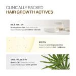 Bare Anatomy Advanced Hair Density Roll-On 3% Redensyl + 4% Anagain + 2% Baicapil + 5% Rosemary, Rice Water, Biotin & Saw Palmetto Reduces Hair Fall, Supports Hair Growth Black 25 ml