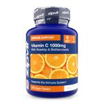 Zipvit Vitamin C 1000mg, 180 High Strength Vitamin C Tablets with Rosehip & Bioflavonoids, Vegan VIT C Supplement, Supports The Immune System and Reduction of Tiredness and Fatigue