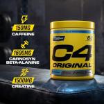 C4 Original Beta Alanine Sports Nutrition Bulk Pre Workout Powder for Men & Women | Best Pre-Workout Energy Drink Supplements | Creatine Monohydrate | Cosmic Rainbow | 60 Servings