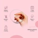 Vitamin A Tablets 10,000IU - 365 Tablets (1 Year Supply) - VIT A as Retinyl Acetate - Easy to Swallow, Gluten-Free, Non-GMO & Vegan-Friendly - Vitamin A Supplement for Men & Women - Made in The UK