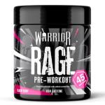 Warrior Rage Pre Workout Powder 392g (45 Servings) – 300mg Caffeine High Stim Energy Drink Supplement + Beta-Alanine, Creatine, BCAA, Taurine, Citrulline & Arginine AAKG for Muscle – Blazin' Berry
