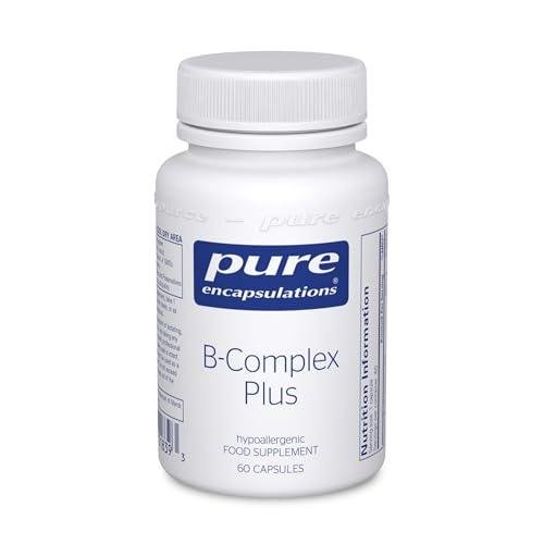 Pure Encapsulations - Vitamin B-Complex Plus - Balanced B Vitamin Formula with Active Folate - 60 Capsules