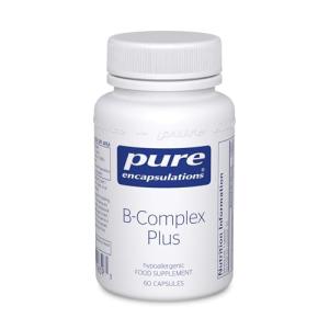 Pure Encapsulations - Vitamin B-Complex Plus - Balanced B Vitamin Formula with Active Folate - 60 Capsules