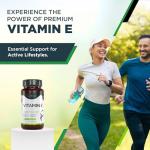 Best Immune, 100% Vitamin E 500iu Improved Formula 100 Vegan Capsules Highest bioavailability