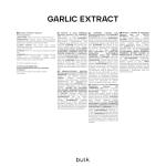 Bulk Garlic Extract Tablets, 1000 mg, Odourless High Strength Garlic Supplement, Pack of 270, 270 Servings, Packaging May Vary