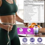 Night Time Gummies- Metabolism & Sleep Support Supplement- Promotes Relaxation & Wellness for Women & Men- Natural Weight Management Gummies with Mixed Berry Flavour- 60 Count