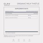 Organic Milk Thistle & Artichoke Extract Complex - Rich in Silymarin & Bitters - 120 Capsules = 60 Days Supply - Vegan - Non-GMO - Made in Germany
