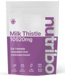 Milk Thistle 10,520mg with Dandelion Root and Artichoke | 2 Month Supply | 60 Vegan Capsules | Milk Thistle 3-in-1 | No Fillers, Binders or Additives | Made in The United Kingdom