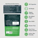 Apple Cider Vinegar Capsules 15,000mg with Mother & 30% Acetic Acid - Enhanced with Chromium & Cayenne Pepper - 90 Vegan Capsules (Not Apple Cider Vinegar Gummies or Liquid), Teeth Friendly - UK Made