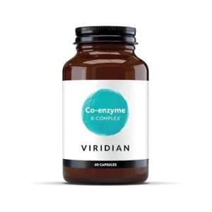 Viridian - Co-Enzyme B Complex - 60 Capsules | B Vitamins in Methylated & Phosphorylated Forms | Vitamins B1, B2, B3, B5, B6 & B12 | Reduce Tiredness & Fatigue | Nutritionist Formulated