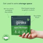 Apple Cider Vinegar Capsules 15,000mg with Mother & 30% Acetic Acid - Enhanced with Chromium & Cayenne Pepper - 90 Vegan Capsules (Not Apple Cider Vinegar Gummies or Liquid), Teeth Friendly - UK Made