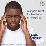 Alka-Seltzer Original Effervescent Tablets with Aspirin, Fast and Effective Pain Relief for Cold and Flu, 1 Pack of 20