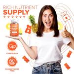 Vitammies Vegan Multivitamin Gummies for Women & Men | 3 Months Supply | 18 Multivitamins & Minerals | 90 Vitamin Gummies | Vitamin C, A, D, B, Biotin & Zinc | Chewable Vitamins for Adults